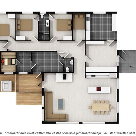 Levillas Kuppimaantie Villas Exterior foto